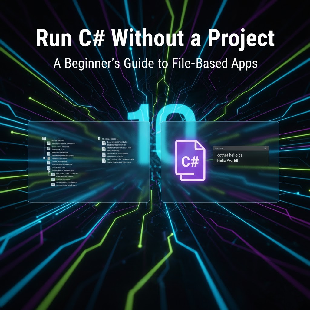 Run C# Without a Project: A Beginner's Guide to File-Based Apps